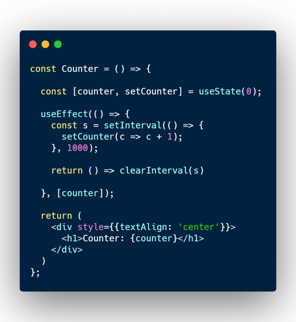 Replicating componentDidUpdate with React useEffect