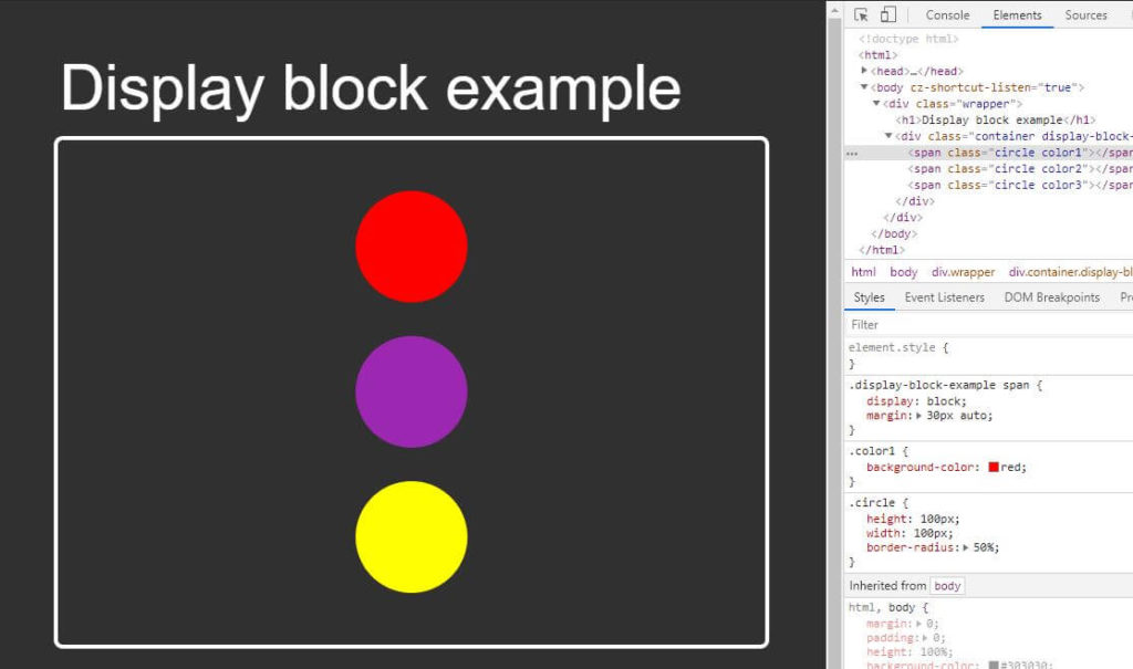 div moved to the center of the box