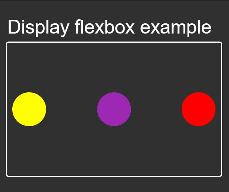 flexbox reversed div element output