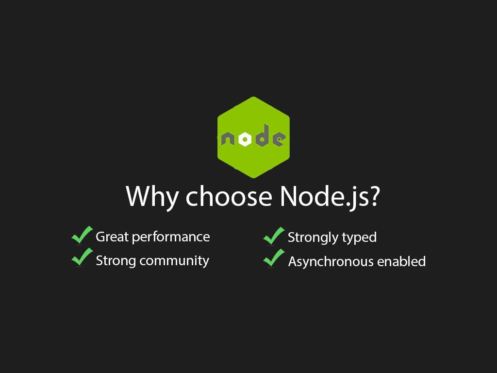 4 reasons why nodejs