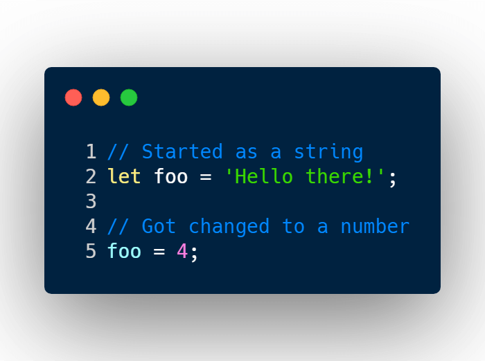 Changing variable primitive value in JavaScript.