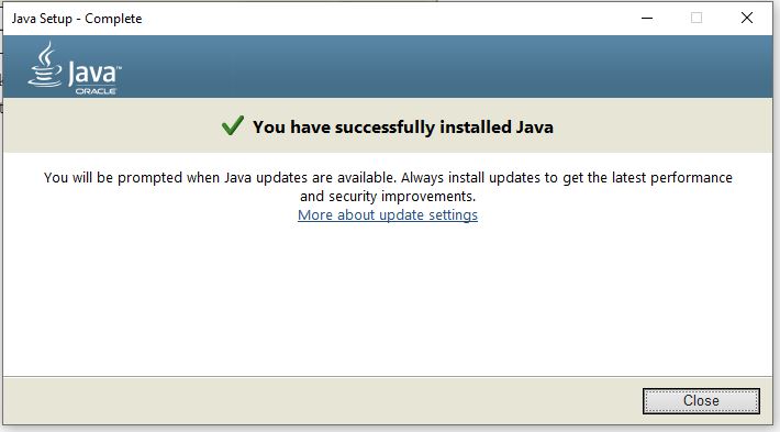 java install